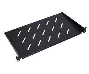 Extralink SHELF 1U FOR WALL CABINETS 19\" 250MMX1U BLACK Étagère