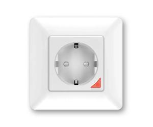 Extralink Smart Life Prise Murale Set Pro | Ensemble de prises intelligentes + cadre | Couleur Blanche, 230V, WiFi