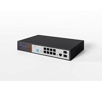 EXTRALINK Victor 8-Port GBE Managed POE Switch (8X Gig LAN, 2X SFP) POE 48V 150W
