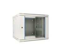 Extralink Wall cinet rack 9U 600x600 gray two sections - 5903148912950