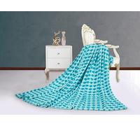 Extrapościel Couvre-lit en microfibre 160x200 Baxi 009 écailles de poisson turquoise