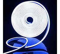EXTRASTAR 5m Ruban Led 12V Flexible Bande Led Néon Lumière Bleue Étanche Ip65 120 LEDs/M pour Intérieur/Extérieur Décoration(Non inclus Adaptateur Secteur)