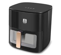 EXTRASTAR Airfryer 7L, friteuse à air XXL sans huile avec écran tactile, friteuse avec affichage numérique, 1800 W, mode shake, minuterie, livre de recettes, température maximale 200°c, type3