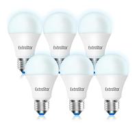 EXTRASTAR Ampoule LED E27 10 W, Blanc Froid 6500 K, Équivalent à 80 W, Non-dimmable, Lot de 6