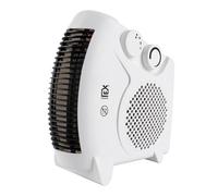 EXTRASTAR Radiateur Soufflant 3 en 1-38W Vent Froid / 1000W & 2000W Vent Chaud - Sécurité V0 Anti-Feu - Portable avec Poignée - Blanc