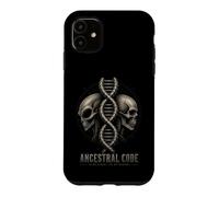 Extraterrestre Génome ADN Alien Crâne Hybride Mystère Coque pour iPhone 11