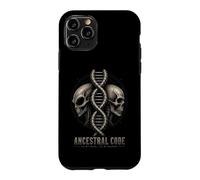 Extraterrestre Génome ADN Alien Crâne Hybride Mystère Coque pour iPhone 11 Pro