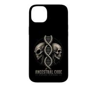 Extraterrestre Génome ADN Alien Crâne Hybride Mystère Coque pour iPhone 14 Plus