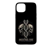 Extraterrestre Génome ADN Alien Crâne Hybride Mystère Coque pour iPhone 15 Plus