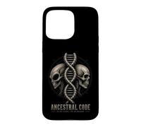 Extraterrestre Génome ADN Alien Crâne Hybride Mystère Coque pour iPhone 15 Pro Max