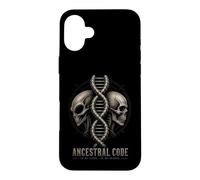 Extraterrestre Génome ADN Alien Crâne Hybride Mystère Coque pour iPhone 16 Plus