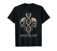 Extraterrestre Génome ADN Alien Crâne Hybride Mystère T-Shirt