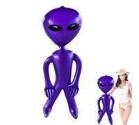 Extraterrestre Gonflable Décoration Géante Halloween En PVC 90 Cm
