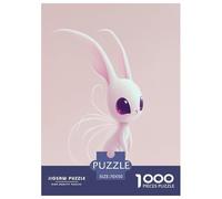Extraterrestre Lapin Puzzles 1000 Pieces Cadeau Unique Jeu Éduchatif Challenge Toy À De Qualité Supérieure Peinture Art pour Adultes Et Enfants À Partir De 12 Ans 70x50cm/1000pcs