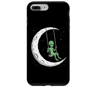 Extraterrestre Lune Balançoire Cosmique Astronomie Coque pour iPhone 7 Plus/8 Plus