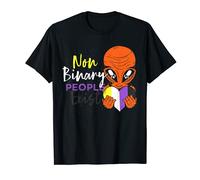 Extraterrestre Personnes Non Binaires Existent Non Binaire T-Shirt