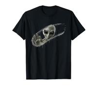 Extraterrestre révélé dans la buée par Un Passage de Main 3D T-Shirt