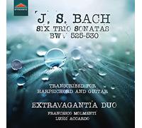 Extravagantia Duo - J.S. Bach Six Trio Sonatas BWV 525-530 - CD - F4z