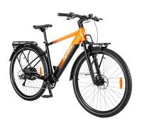 Extrbici Vélo Électrique Asuka Voyage 26" | 250W 25 km/h | Batterie Sam-Sung 36V 14Ah 100 km | Suspension à air | Freins hydrauliques Shi-Mano | Shi-Mano 10 Vitesses, Orange