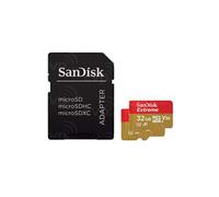 SanDisk Carte mémoire microSDHC Extreme 32 Go – A1, Video Class V30, UHS‑I U3