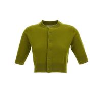 Extreme Cashmere - N°474 Super Little Cashmere Cardigan - Femme - Pulls - Vert - Taille: ONE Size