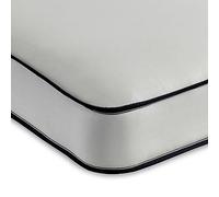 eXtreme comfort ltd Damask EasyClean Double Face Surface de Couchage Plate pour Enfants sans Mousse Rembourrage Confortable 90 x 190 cm