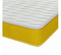 eXtreme comfort ltd Matelas Hybride Cooltouch Colours | Shorty 75 cm x 175 cm | Mousse à mémoire de Forme et Ressorts hélicoïdaux | Sensation pelucheuse | Surface de Sommeil Cooltouch Plus | 18 cm de