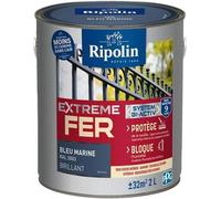 Extreme fer base bleu marine RAL 5003 brillant - RIPOLIN - 2 L