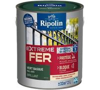 Extreme fer base vert basque RAL 6005 brillant - RIPOLIN - 2 L