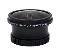 Extreme-fish-eye Lens (0,21 x) pour Sony Dcr-hc24 + New West Micro Fibre Chiffon de nettoyage
