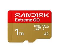 SanDisk Carte microSDXC Extreme GO 1 To — UHS‑I A2 U3 V30 240/160 Mo/s pour Android, action et jeux