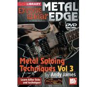 Extreme Guitar Edge-Metal Soloing Techniques Vol. 3 by Andy James [Import]