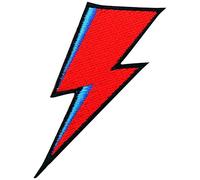 Extreme Largeness Bowie Lightning Bolt Patch 3 x 8,5 cm