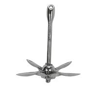 Extreme Max 3006.6675 BoatTector Stainless Steel Folding/Grapnel Anchor - 3.5 lbs.