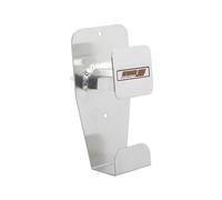Extreme Max 5001.6288 Crochet utilitaire double en aluminium pour remorque de course fermée, magasin, garage, rangement - Argent