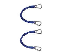 Extreme Max BoatTector 3006.2899 Lot de 2 tendeurs de Ligne Haute résistance avec Crochets Moyens Bleu 3006.2899