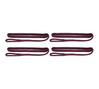 Extreme Max BoatTector 3006.3392 Lot de 4 Lignes d'amortisseur en Nylon à Double Tresse, 0,95 cm x 1,8 m, Prune
