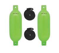 Extreme Max Standard 3006.7602 BoatTector Lot de 2 garde-boue gonflables Vert fluo 16,5 x 55,9 cm