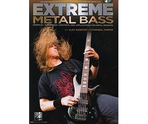 Extreme Metal Bass (Book/CD) by Alex Webster (2011-09-01)