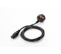 - Câble d'alimentation - power IEC 60320 C13 pour BS 1363 (F) - 1.8 m - connecteur à 90 ° - pour P/N: PWRS-14000-148R, PWRS-14000-241R