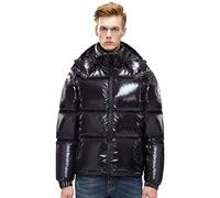 Extreme Pop Doudoune pour homme en Duvet d'oie blanc pur à Capuche dernière semaine de grosses ventes (S, Noir 6)