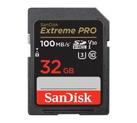 Carte Mémoire SDHC Sandisk Extreme Pro 32Go SDHC 100MB/S 90MB/S UHS-I V30