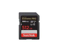 Extreme PRO - Carte mémoire flash - 512 Go - Video Class V90 / UHS-II U3 / Class10 - 1733x/2000x - SDXC UHS-II