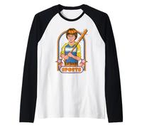 Extreme Sports Sarcastic Retro Vintage Funny Adult Humor Manche Raglan