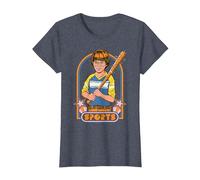 Extreme Sports Sarcastic Retro Vintage Funny Adult Humor T-Shirt, Femme, Bleu Chiné, 3XL