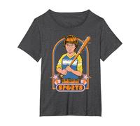 Extreme Sports Sarcastic Retro Vintage Funny Adult Humor T-Shirt, Femme Grandes Tailles, Chiné Foncé, 4X