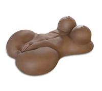 Extreme toyz - fuck me silly 2 torse féminin noir extra réel
