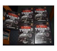 Extreme Trains - 5 Dvd : Charbon, Grande Vitesse, Vapeur, Glace
