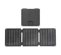 Extreme Transportable Batterie externe photovoltaïque 21 W Panneau monocristal USB Sortie de courant alternatif pour téléphones tablettes Randonnée Crise Source d'électricité Transportable