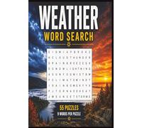 Extreme Weather Word Search: Easy to read print about hurricanes, tornadoes, lightning, storms, clouds, climate and more | 6 x 9 inches, 113 pages | ... travel, holidays and storm lovers everywhere